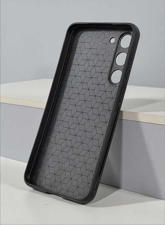 Covernex Samsung Galaxy S23 Plus Protective Case Cover Printed Featuring Coffee and Snacks Doodle Pattern - Image 4